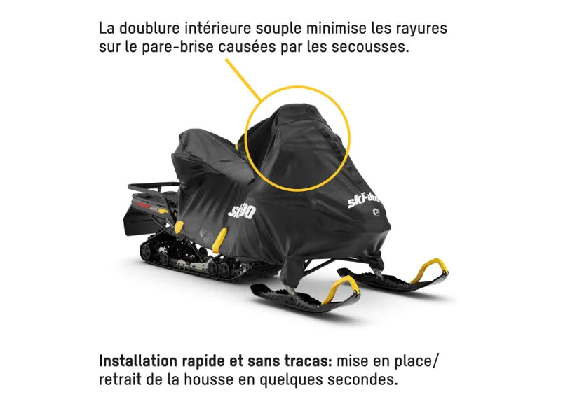 Système de housse Ride-on-cover (ROC) avec Rap-Clip Ski-Doo