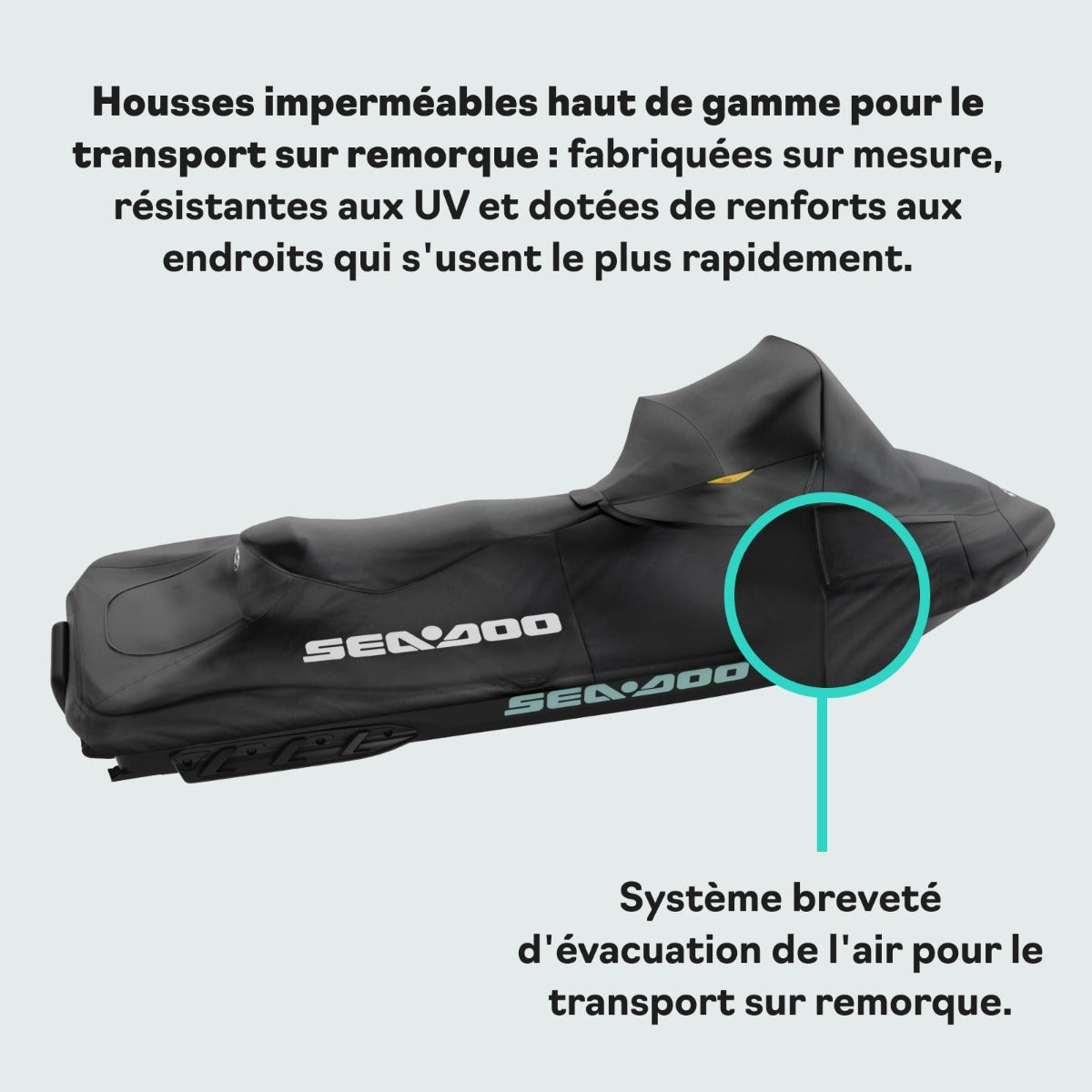 Cover - RXT, RXT-X, GTX and Wake Pro models with Touring Windshield