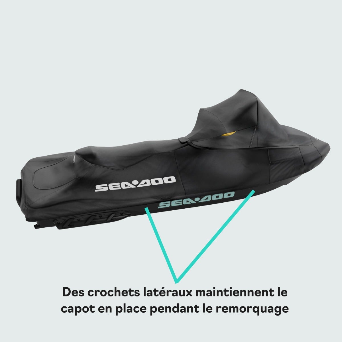 Cover - RXT, RXT-X, GTX and Wake Pro models with Touring Windshield