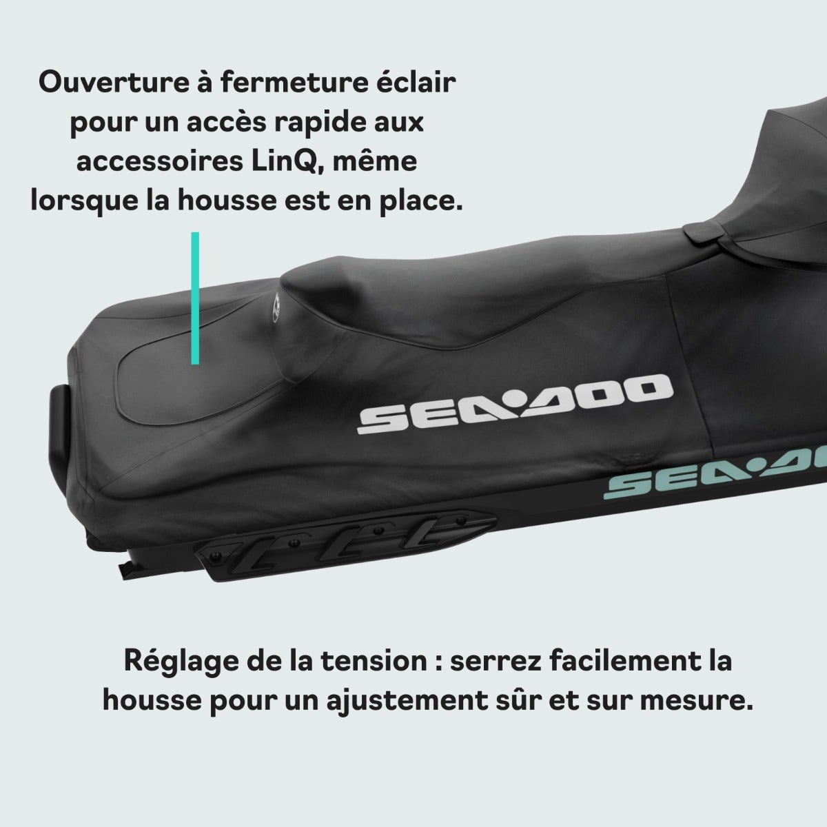 Cover - RXT, RXT-X, GTX and Wake Pro models with Touring Windshield