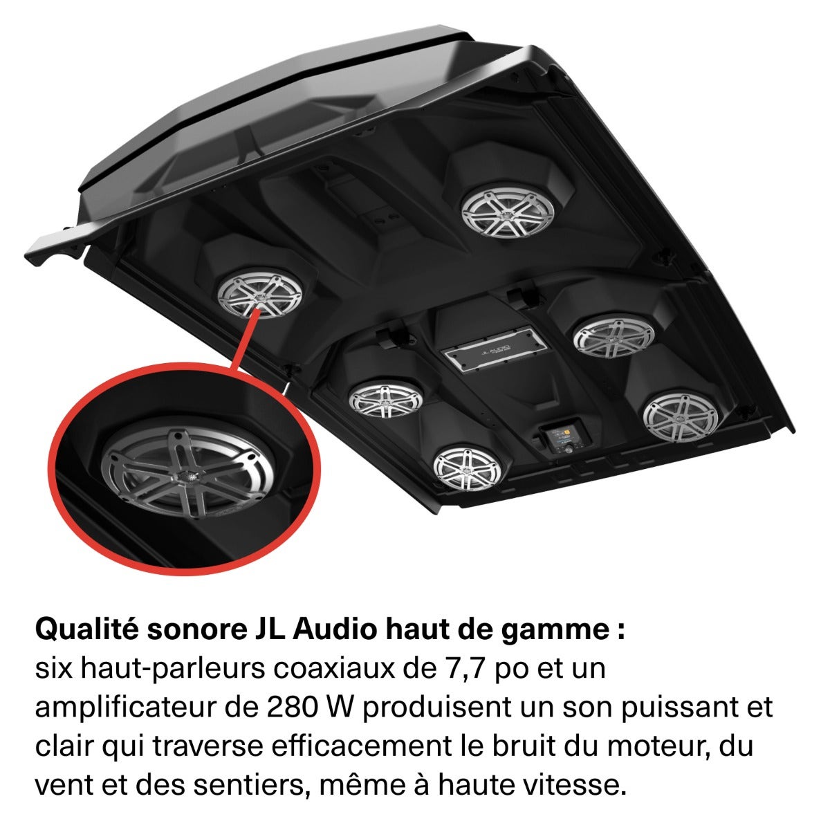 Toit Audio MAX - Niveau 4 Can-Am