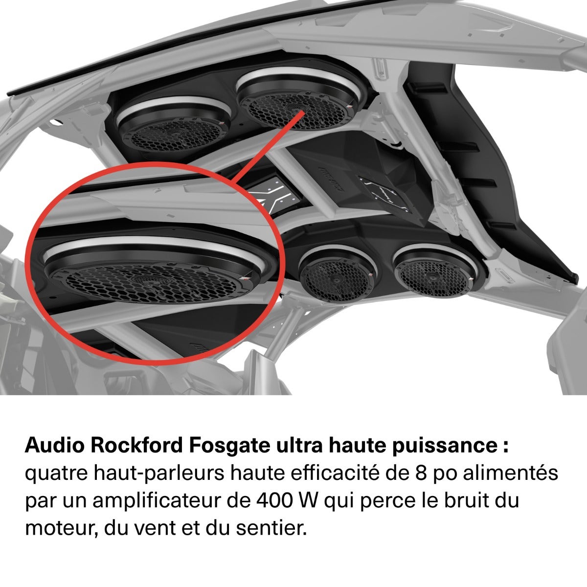 Toit Audio Rockford Fosgate – Level 4 Can-Am