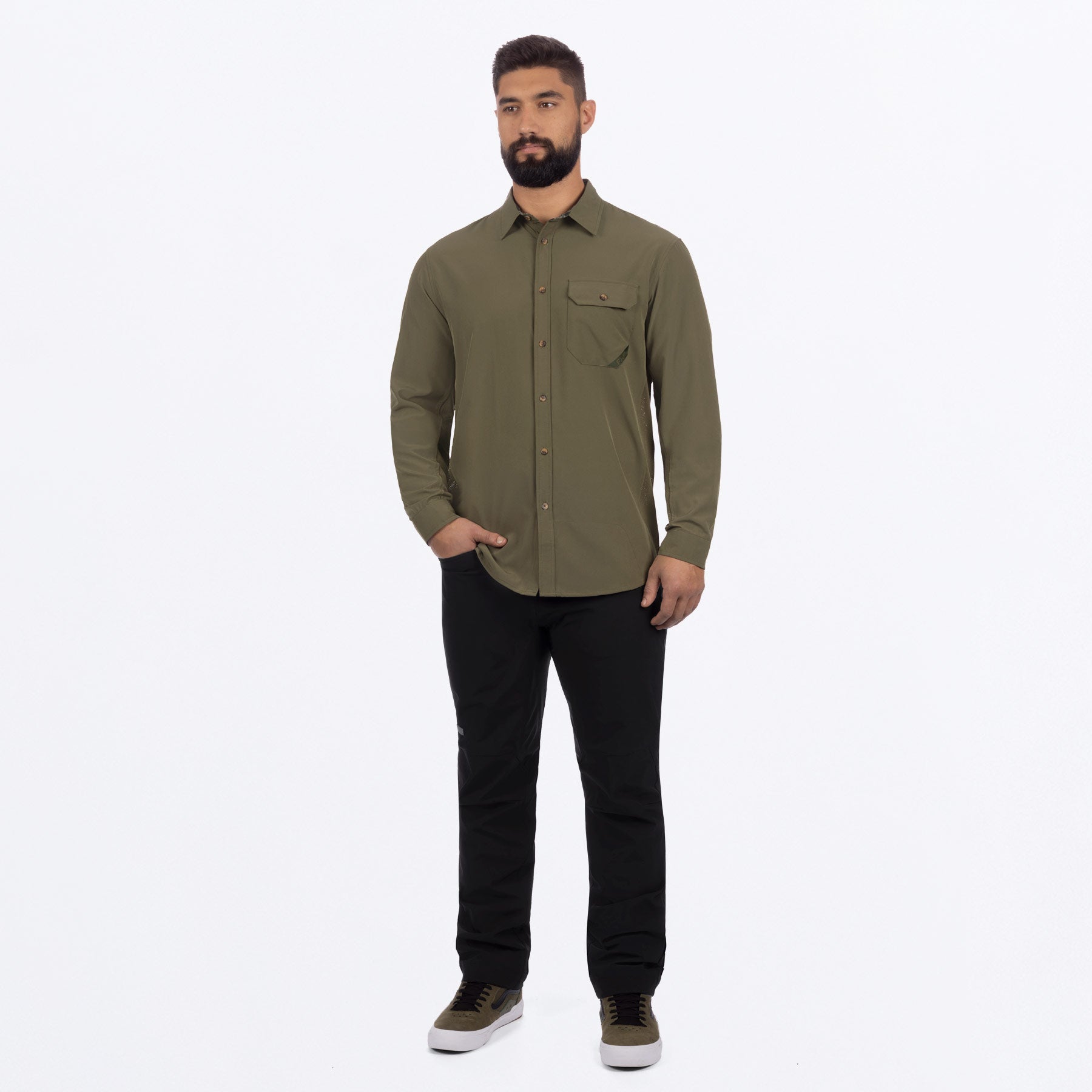 Haut à manches longues UPF Breeze Performance pour homme