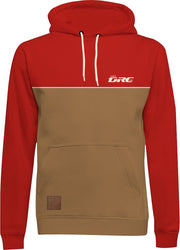 HOODIE DRC ROUGE/BEIGE