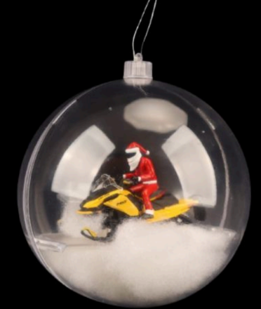 Boule de Noël Ski-Doo