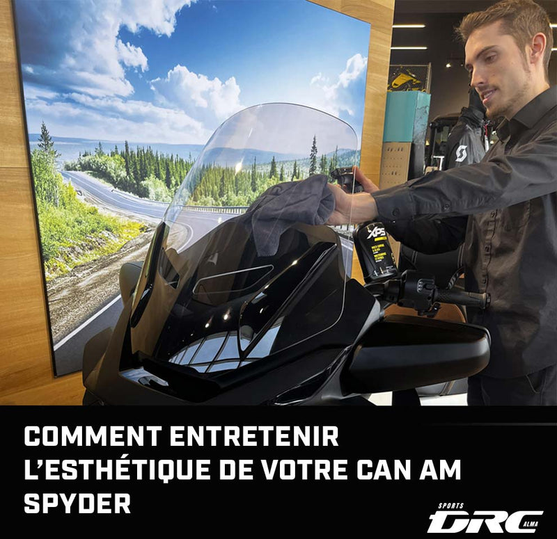 Comment entretenir l’esthétique de votre Can Am Spyder