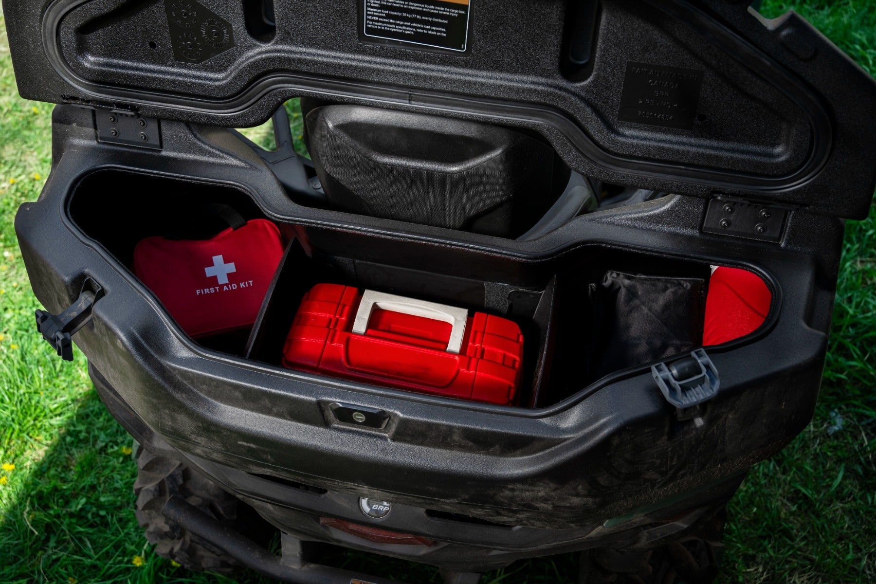 Séparateur de coffre arrière (139 L) pour Can-Am Outlander