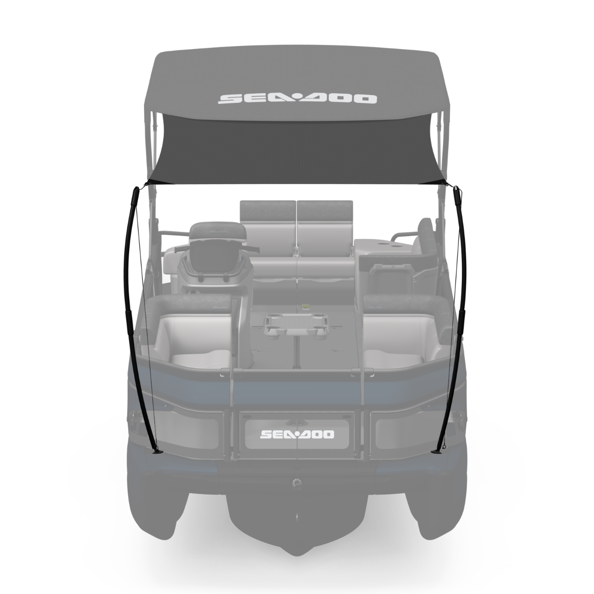 Sea-Doo Extension de voile d'ombrage pour Toit Bimini 21 pi pour ponton Switch