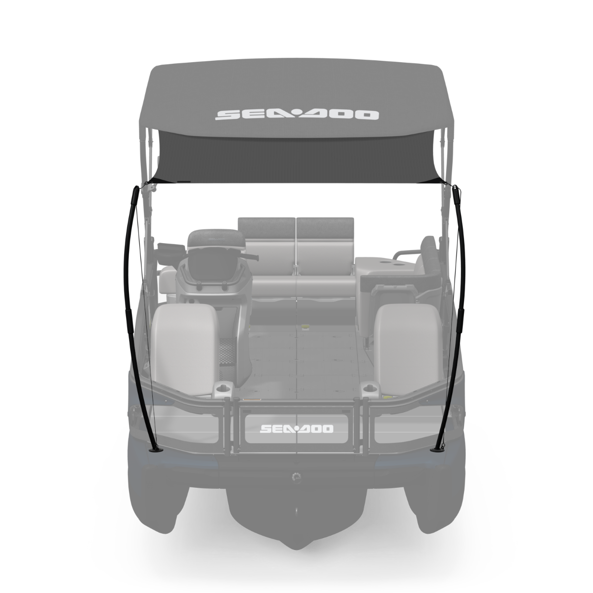 Sea-Doo Extension de voile d'ombrage pour Toit Bimini 18 pi pour ponton Switch
