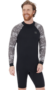 Men's 2/2mm Shorty Wetsuit Long Sleeve