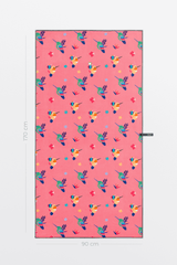 Serviette Microfibre Solem Oiseaux du paradis XL
