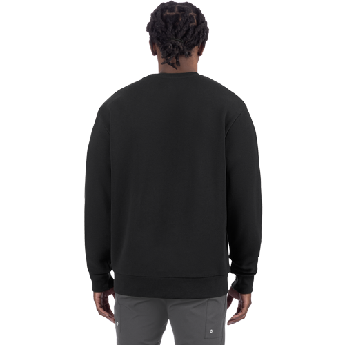 FXR Mitered Cotton Crewneck Sweatshirt
