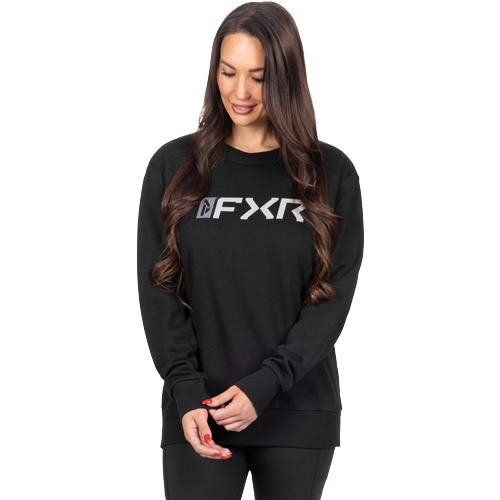 FXR Mitered Cotton Crewneck Sweatshirt - Coton Ouaté