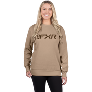FXR Mitered Cotton Crewneck Sweatshirt - Coton Ouaté