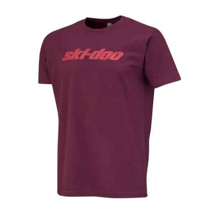 T-Shirt Signature Rouge Brique Homme